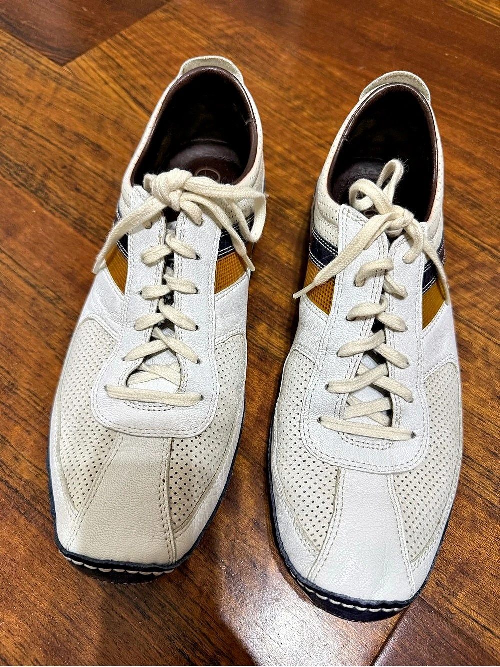 Cole Haan men’s shoes White & Yellow Sneakers